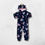 Thumbnail: Matalan navy Unicorn onesie. 3-4yrs
