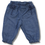 Thumbnail: Next denim look lined trousers. 6-9m 