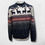 Thumbnail: Burton Christmas knit sweater. Size L 