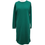 Thumbnail: New Look green Lulu long sweat dress. Uk 12 BNWT 