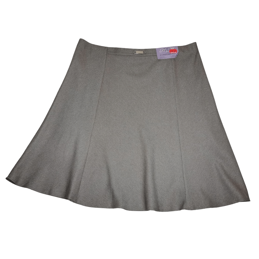 EWM Honour & Millburn Grey skirt. Uk 22 BNWT