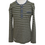 Thumbnail: Tu olive green stripe top. 7yrs