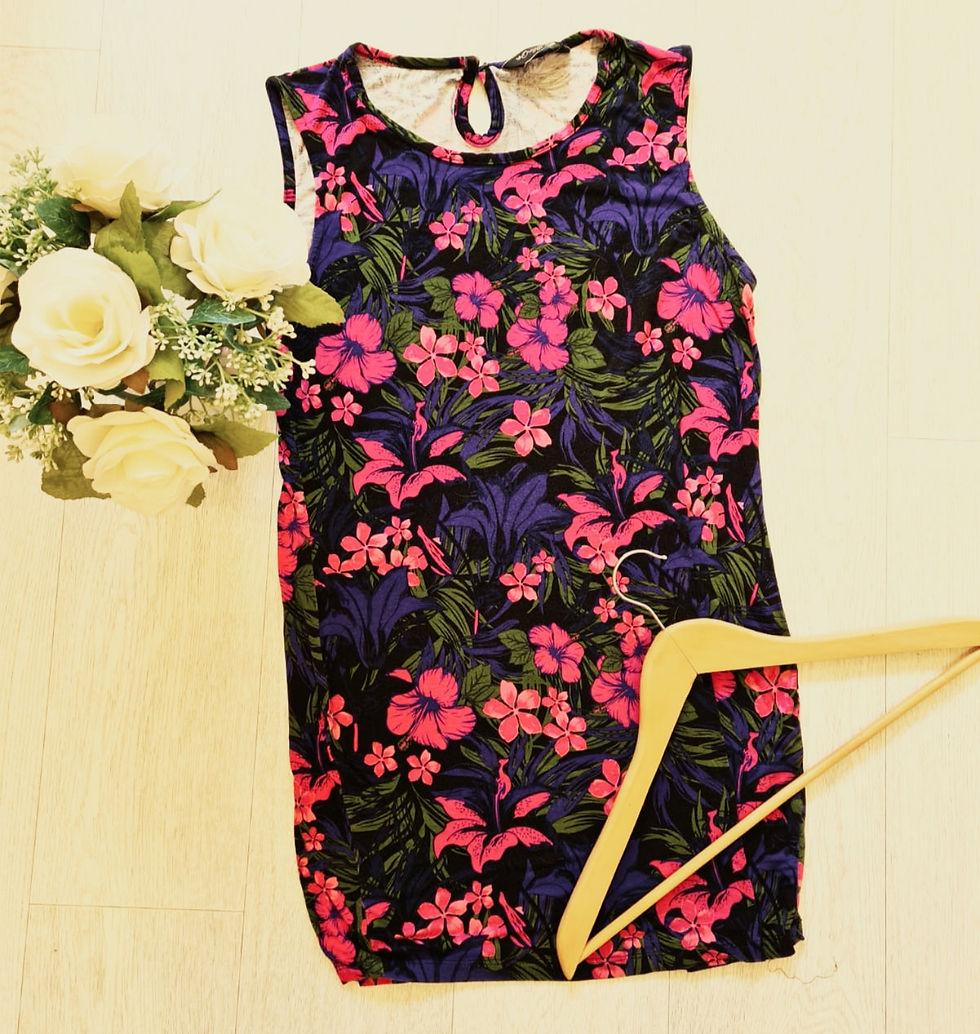 Thumbnail: Originals long floral top. Size 12