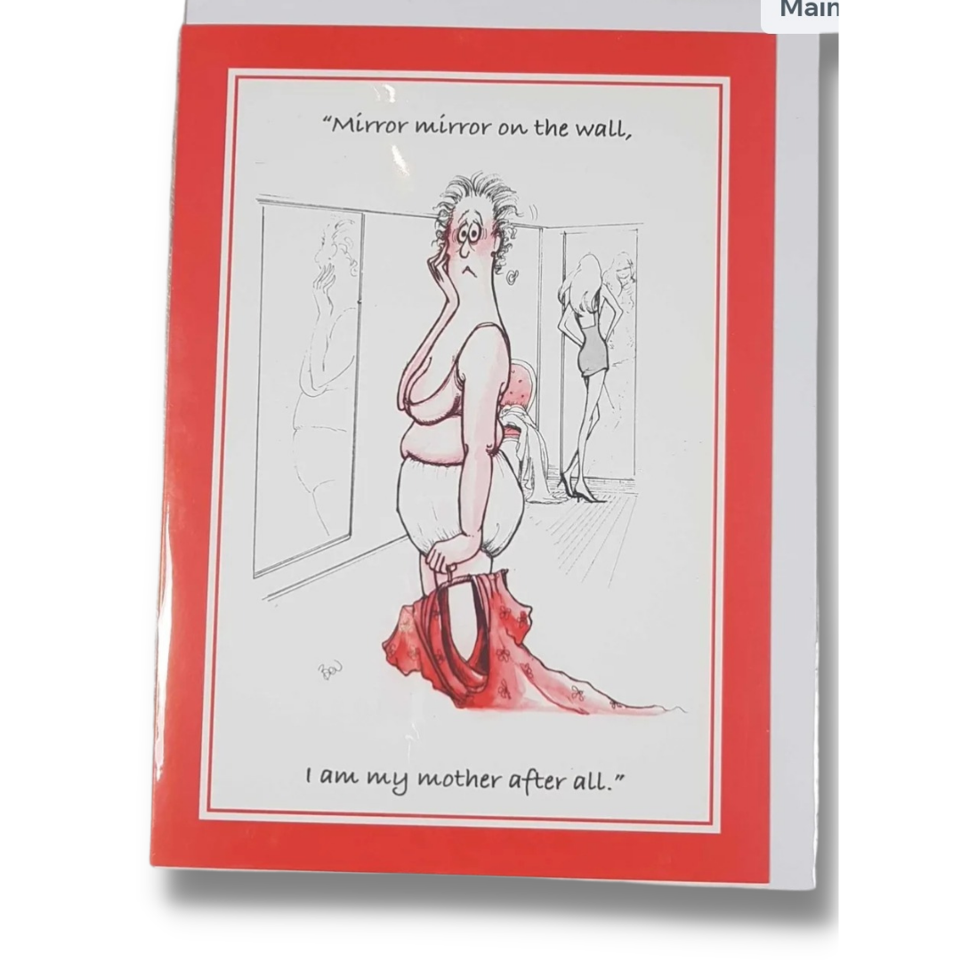 Gift Card "Mirror Mirror on the wall, I am my Mother after all"