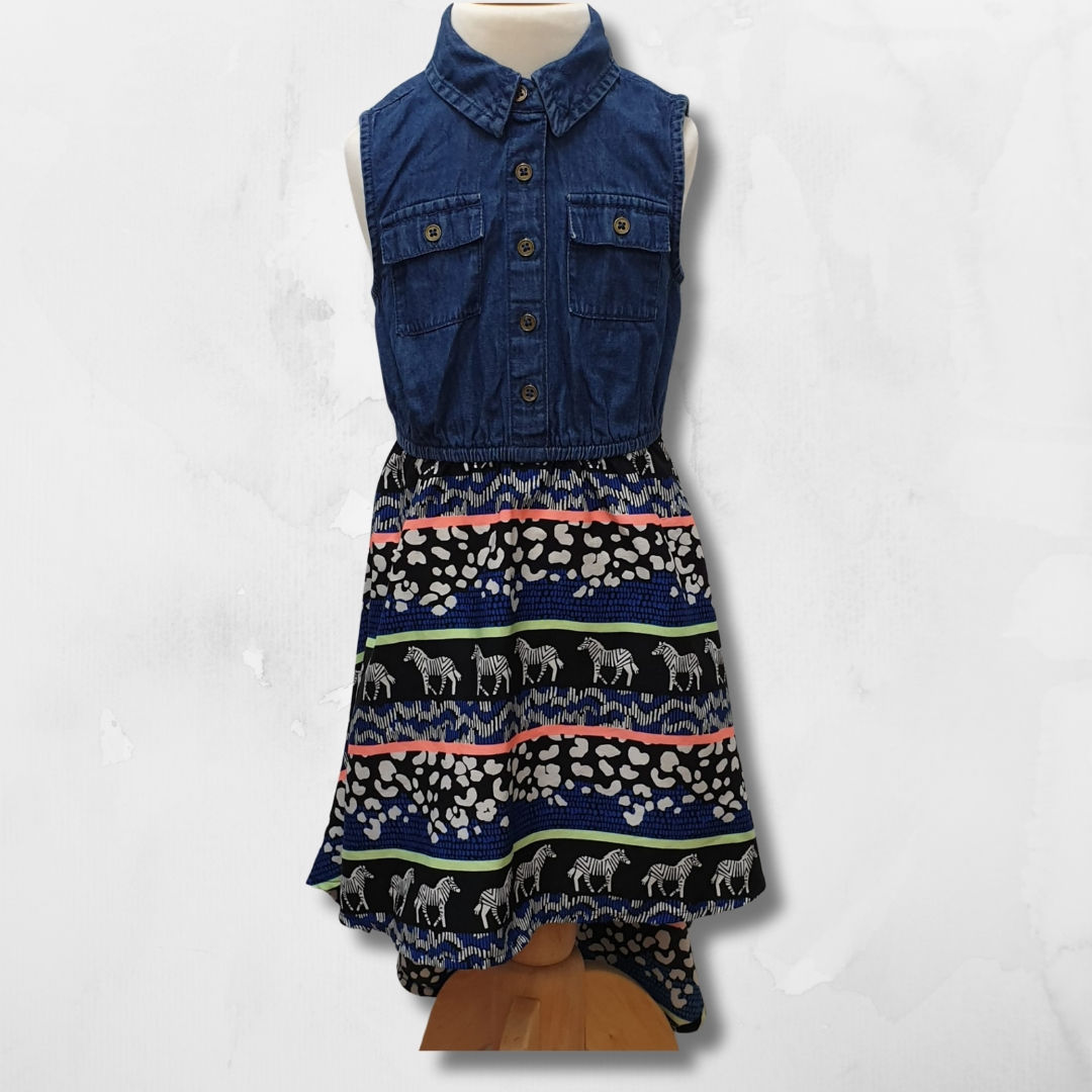 Bluezoo denim top dress. 4yrs