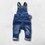 Thumbnail: F&F blue dungarees. 0-3m