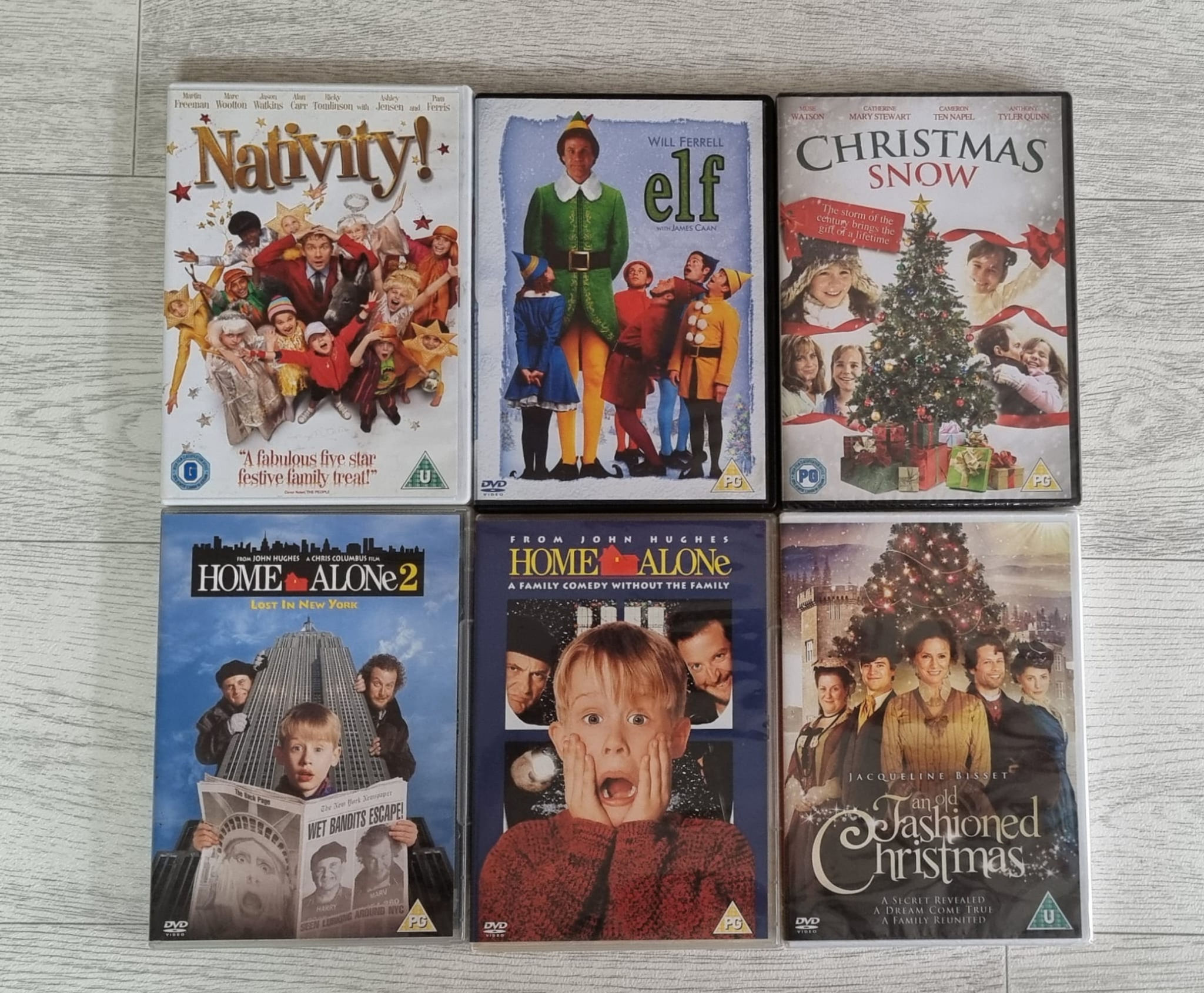 Bundle Of 6 Christmas Dvds