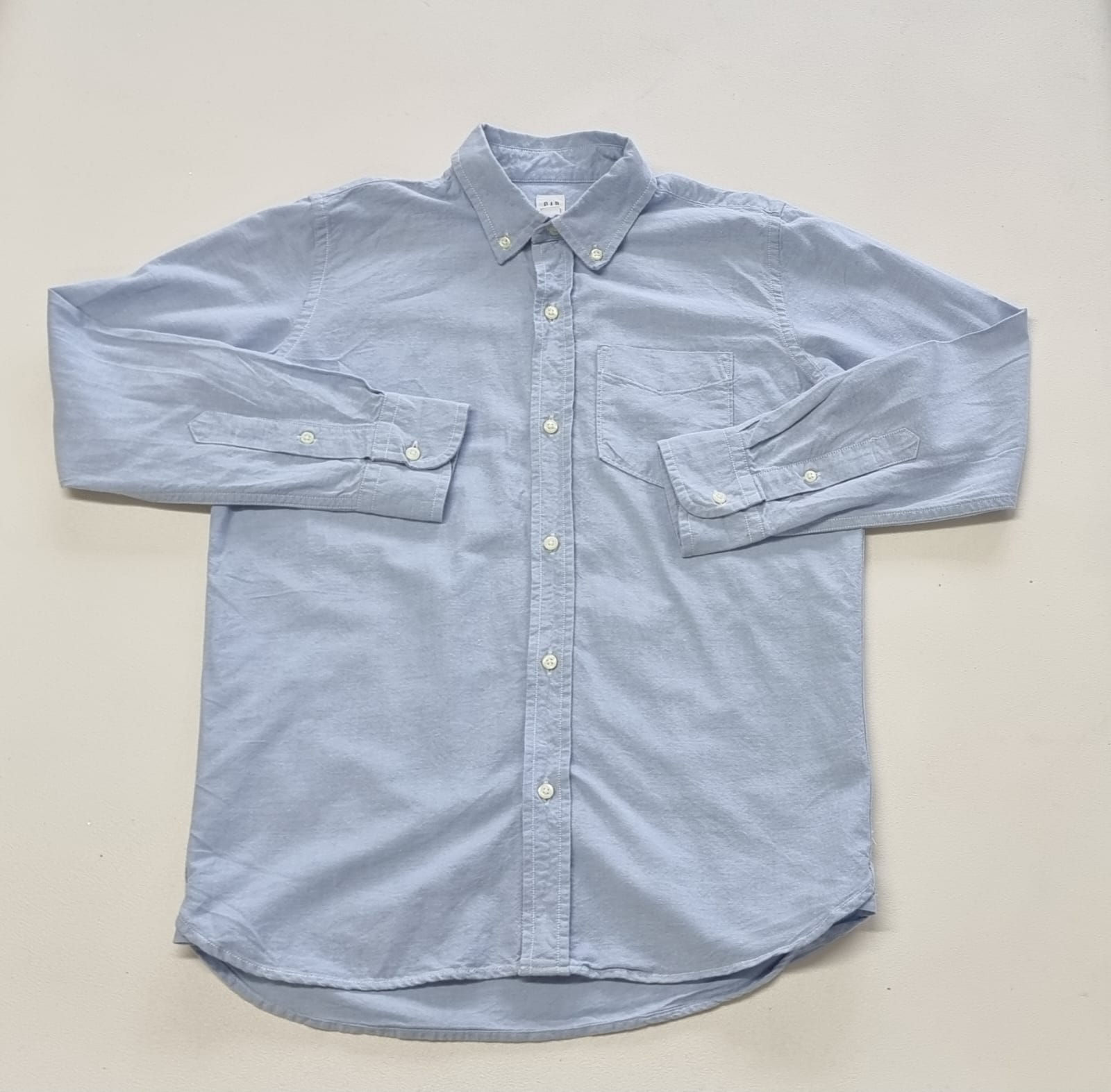 Gap light blue shirt. 12-13yrs