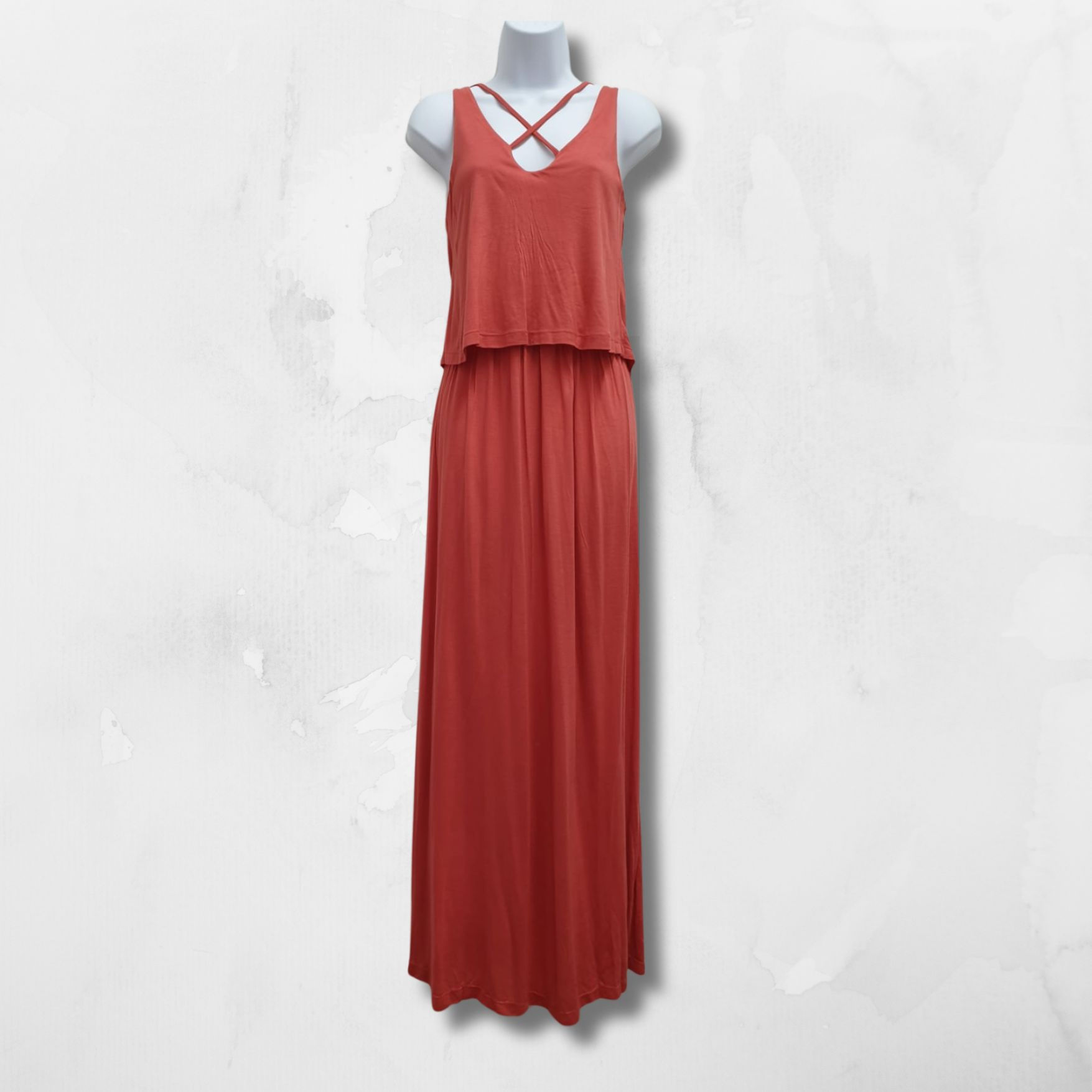 Primark dusky coral dress. Uk 6