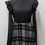 Thumbnail: Shein Black Mix Dress. Uk 8 BNWT