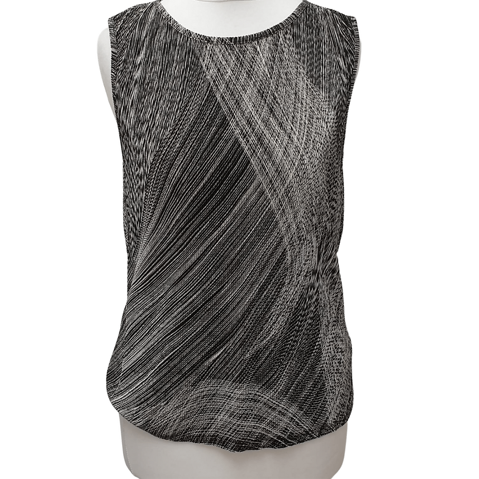 Florence & Fred sleeveless top with spirograph print. Uk 12