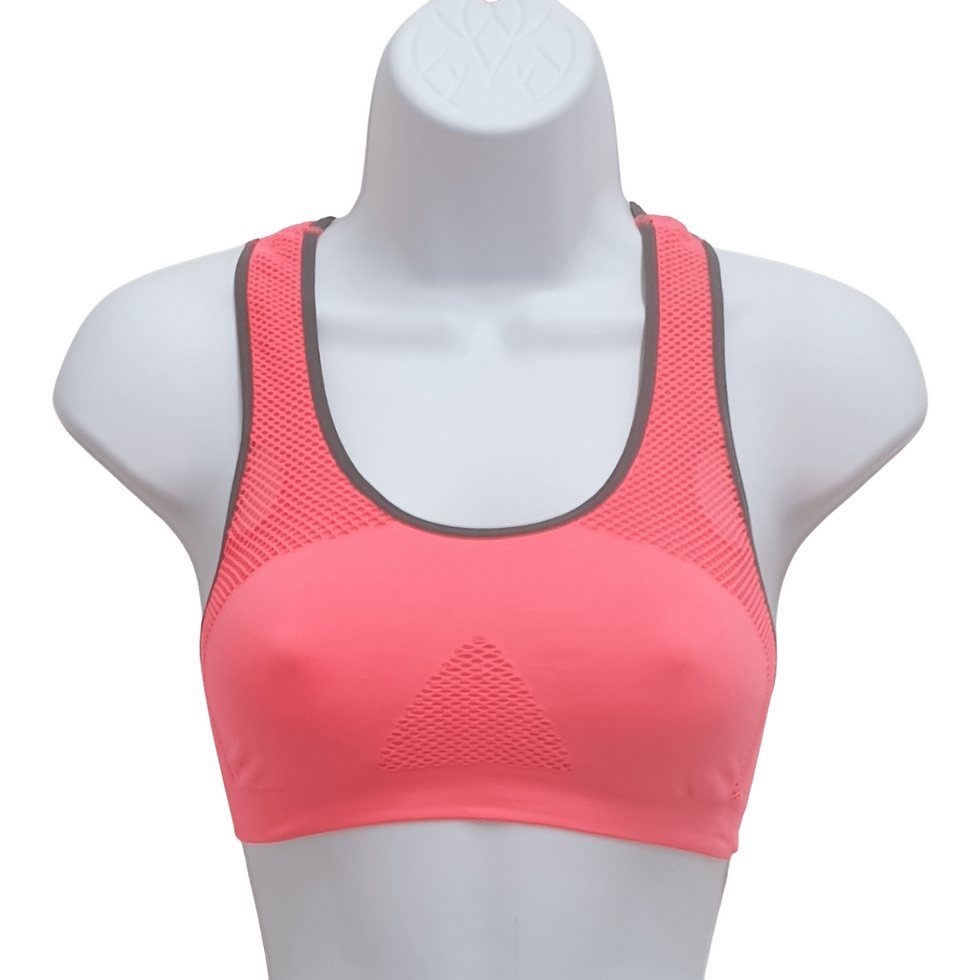 Secret Possessions bright coral pink sports bra. Uk 6-8