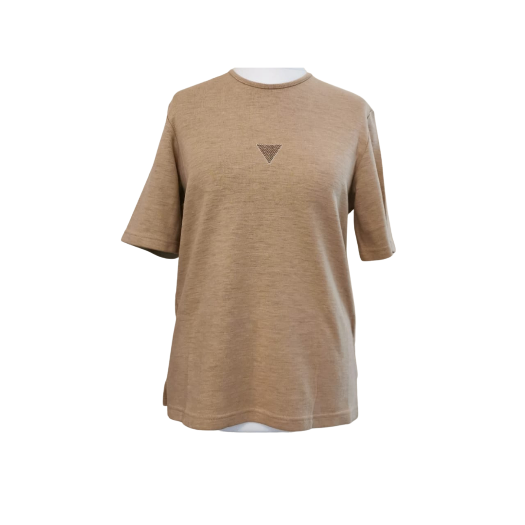 Rabe Coordinates thick brown long t-shirt. Eu 40