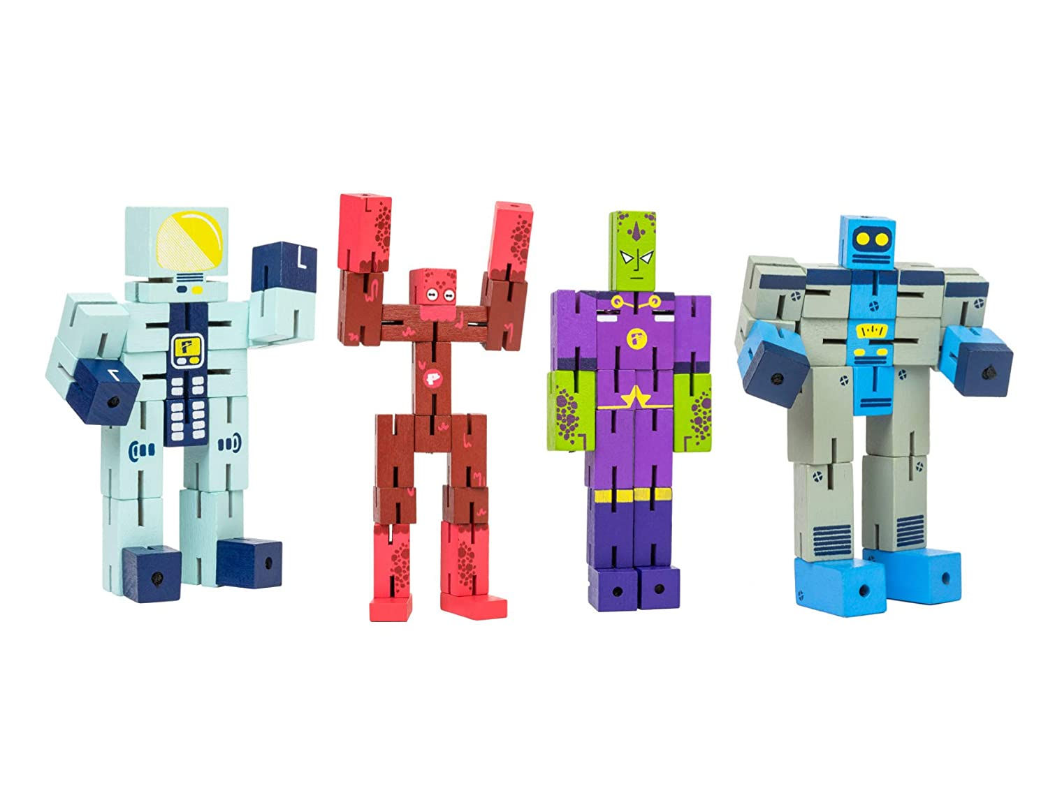 Puzzle Planet cube/robot/emperor/alien/astronaut puzzle.  BNWT