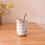 Thumbnail: Orange Flora Wavy Tumbler - Large