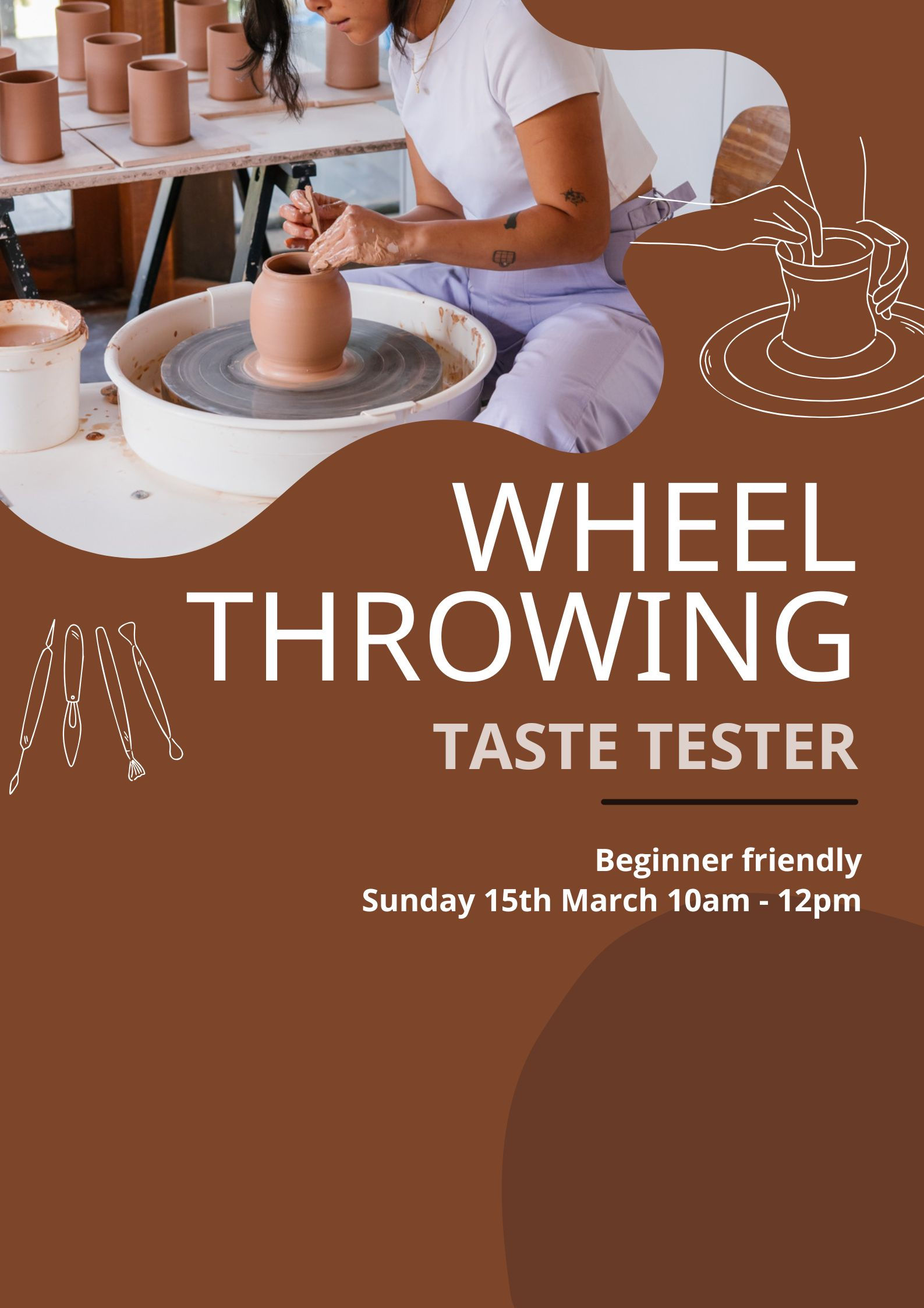 Beginner's Wheel Throwing Taste Tester