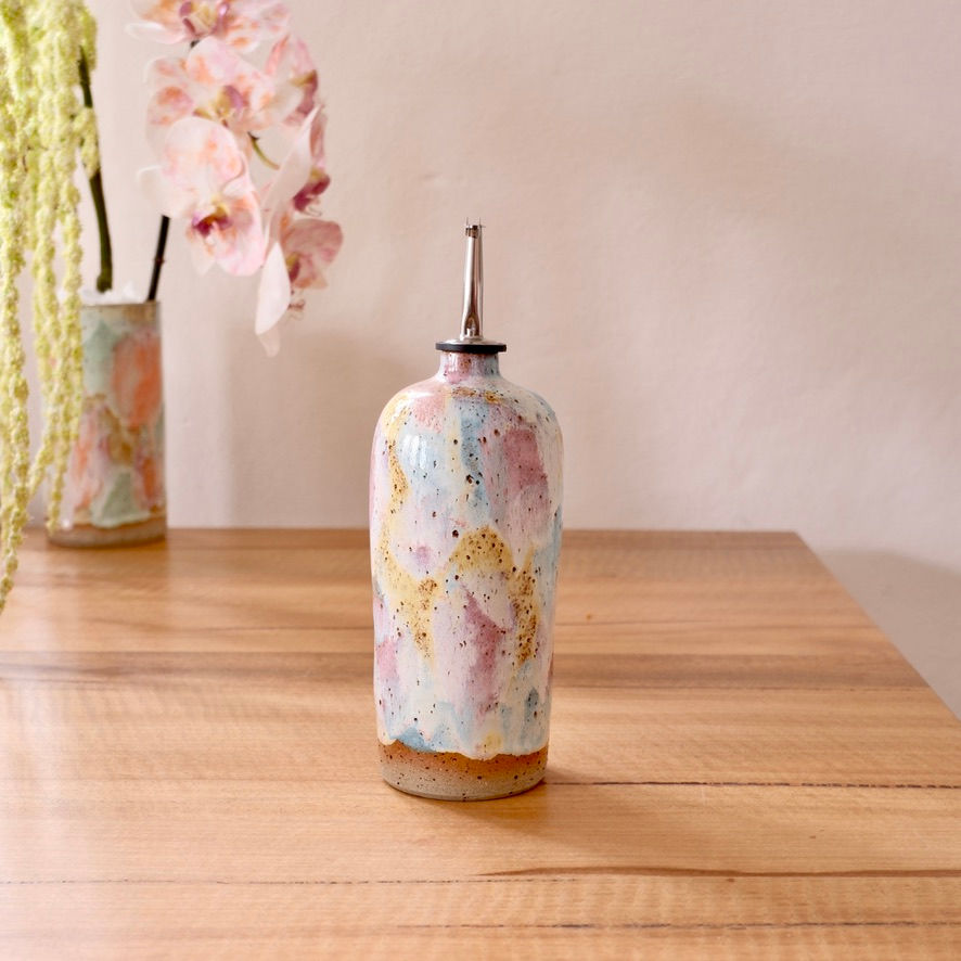 Thumbnail: Blue Flora Oil Pourer - Large