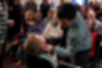 hypnotized man believing they are an earlobe inspector hired by the hypnotist