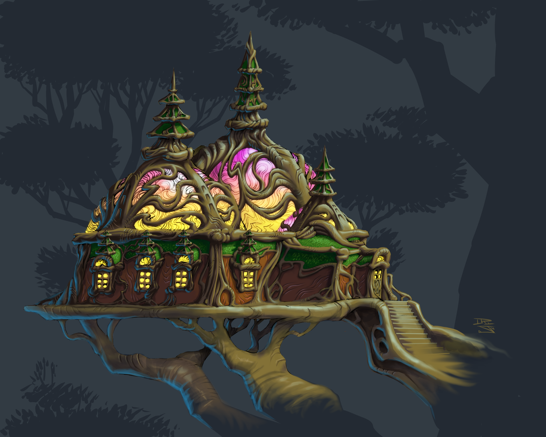 Wood Elf Palace