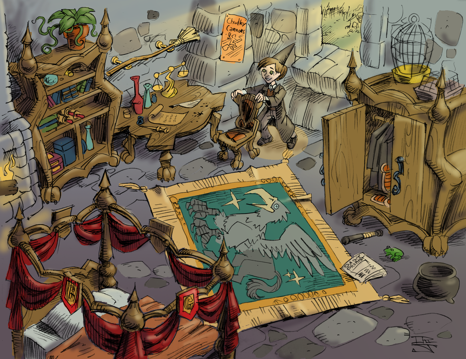 Harry Potter MMO Concept