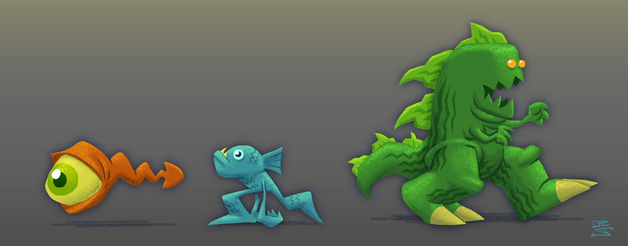 Cartoon Monster Concepts