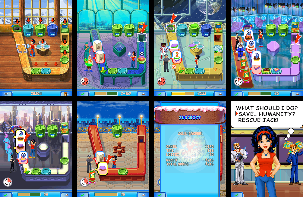 Cake Mania 2 backgrounds