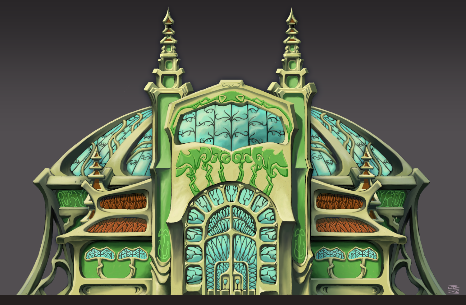 elf building small