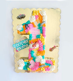 Wild One Number Cake