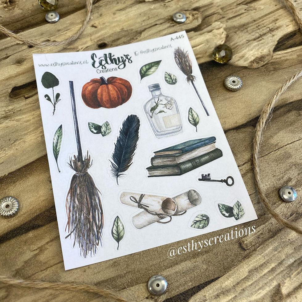 Thumbnail: Witchy stickers