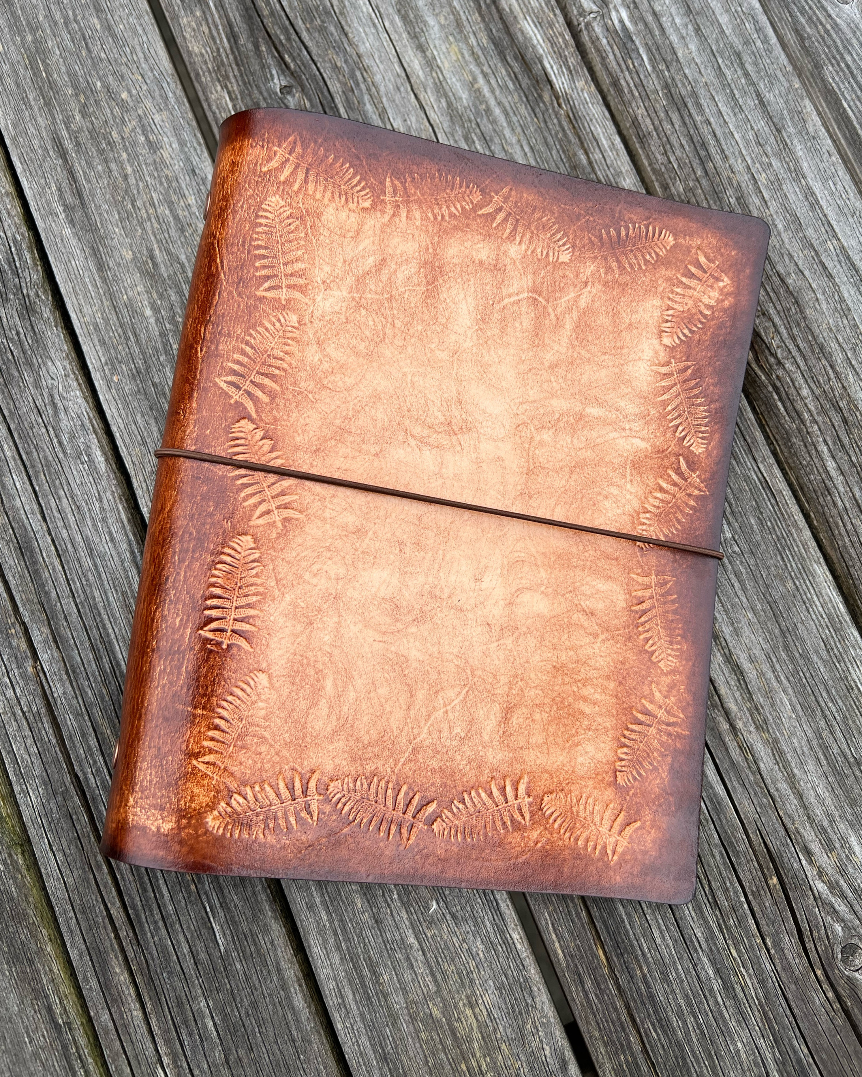 A5 ringband - leer - Varens