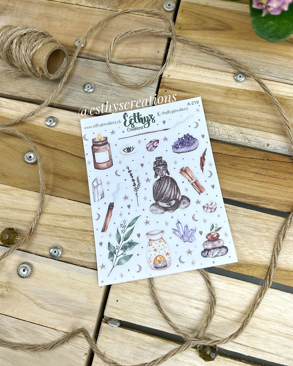 Thumbnail: Meditatie stickers
