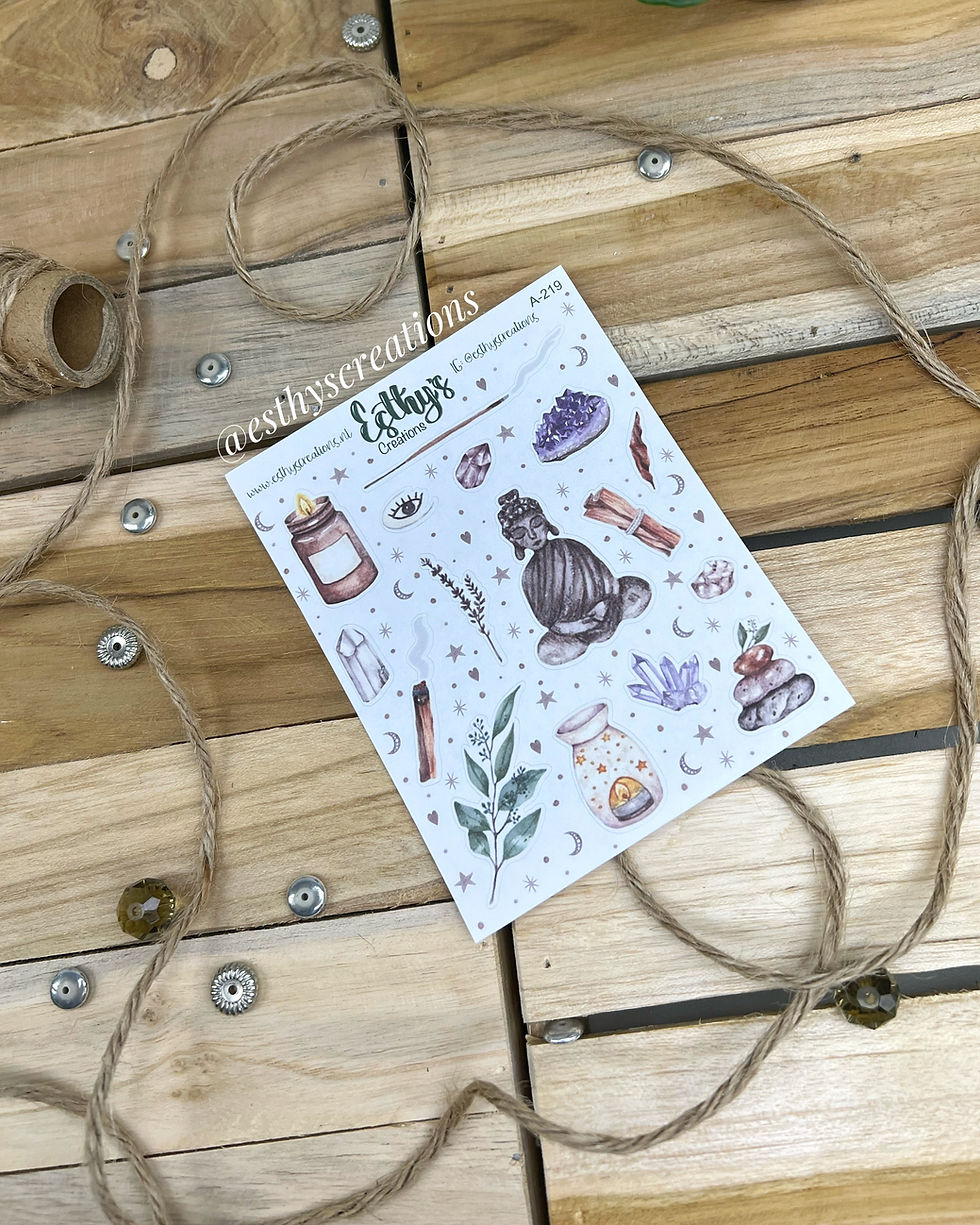 Thumbnail: Meditatie stickers