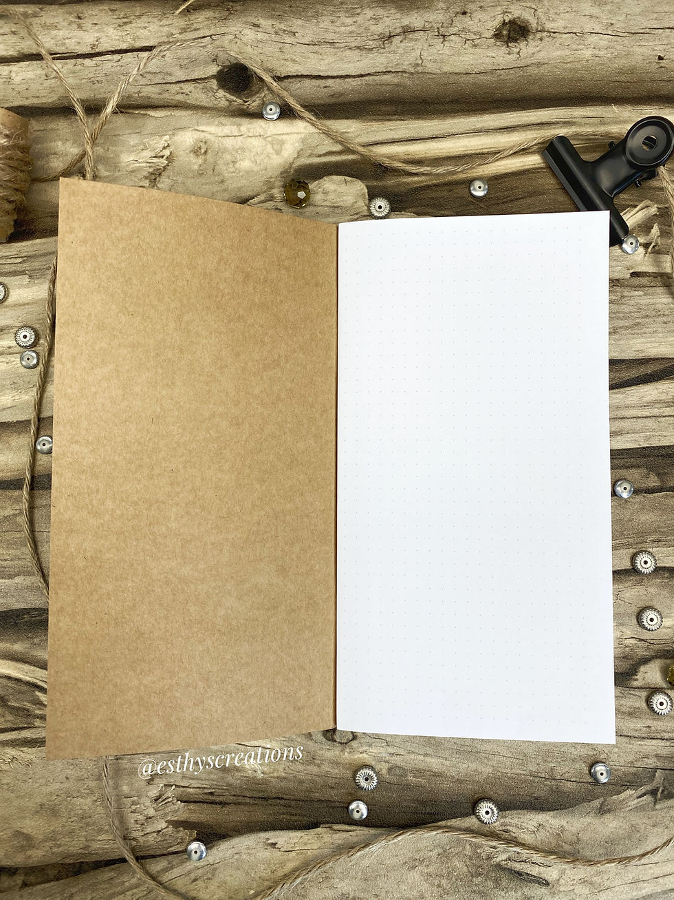 Dotted insert regular size Travelers Notebook
