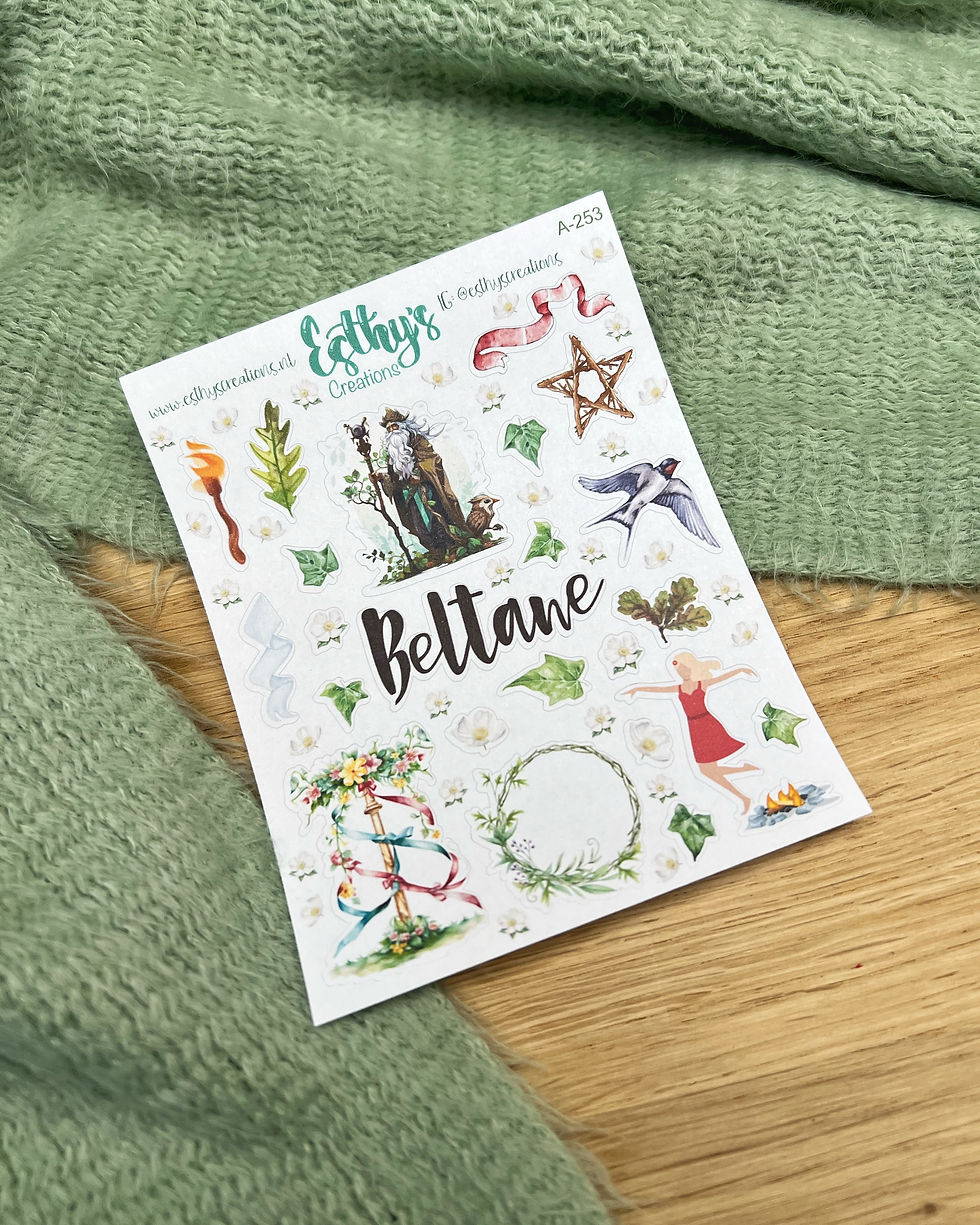 Thumbnail: Beltane stickervel