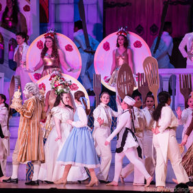 Beauty and the Beast costumed by Playtime Costumes