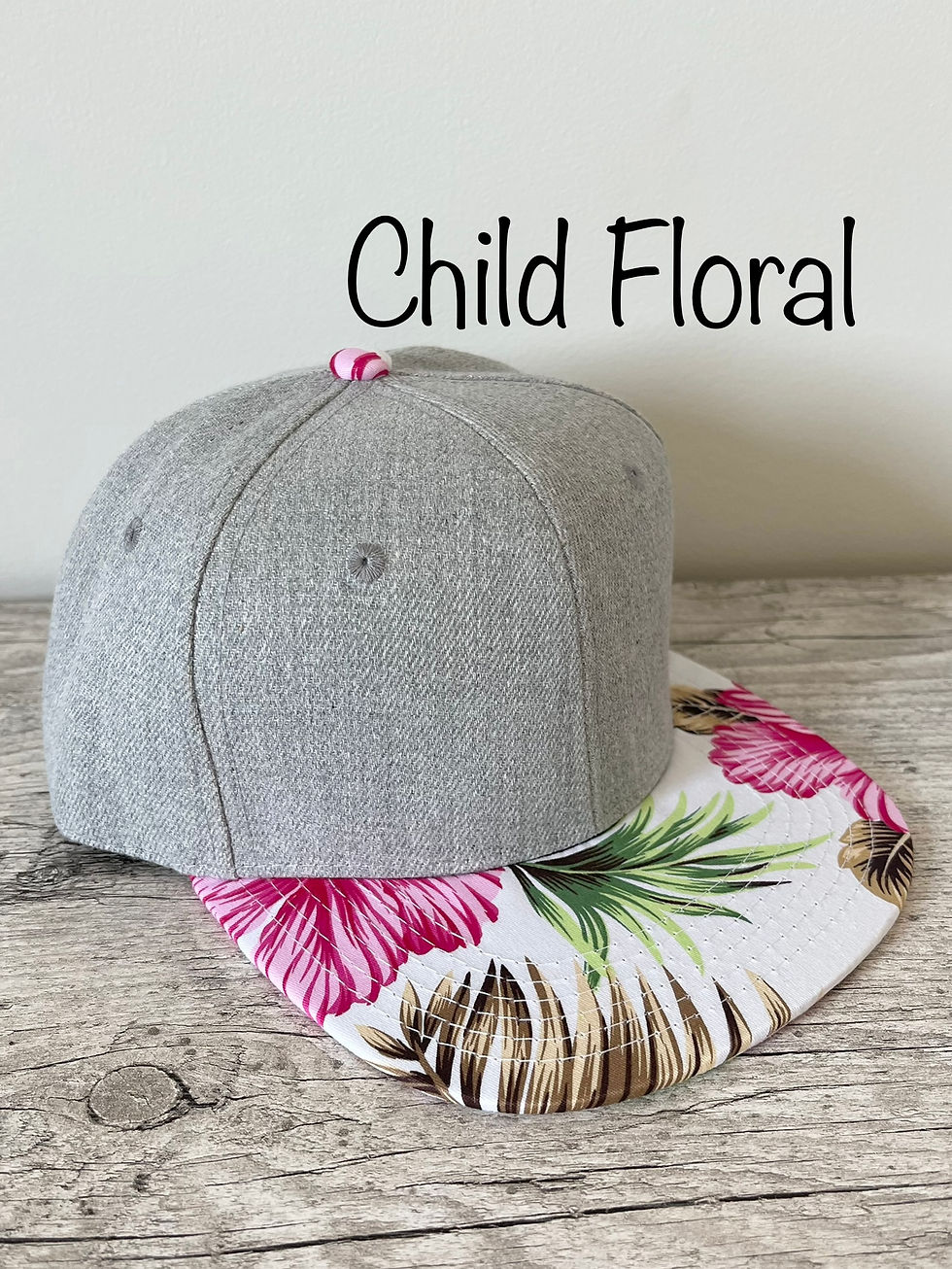 Child Floral Hat