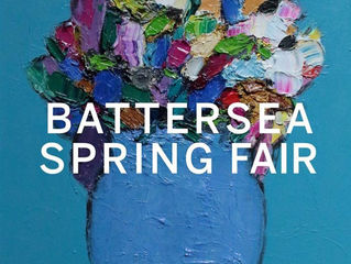 Natasha & Vas at the Affordable Art Fair - Battersea