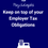 Thumbnail: Keep on Top of your Employer Tax Obligations