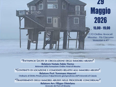 Convegno: IL Regime Circolatorio degli Immobili Abusivi