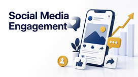 Social media engagement that strengthens brand visibility and customer trust.