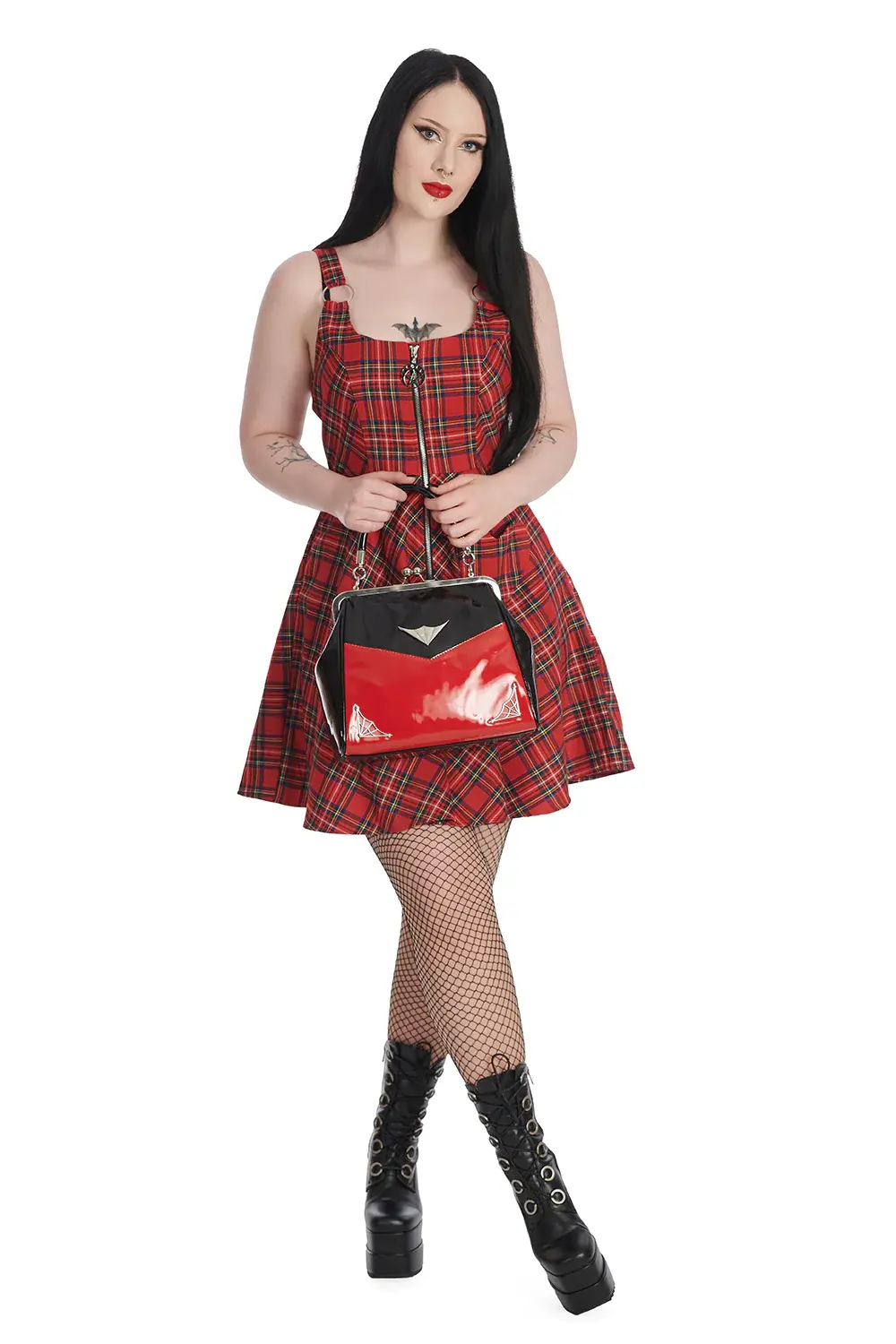 Banned Alternative Addison Tartan Dress