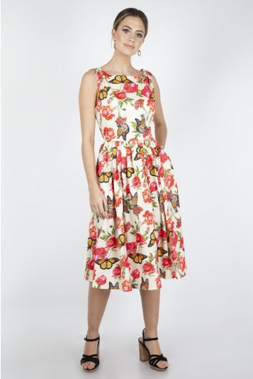 Thumbnail: Voodoo Vixen Laura Butterfly Dress