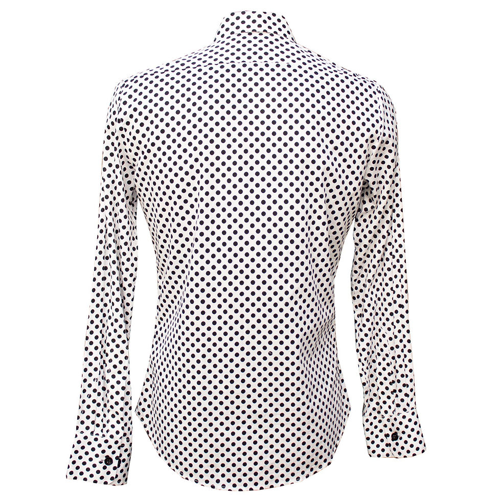 Thumbnail: Chenaski 70s Polka Dot Shirt
