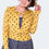 Thumbnail: Voodoo Vixen Mustard Polka Dot Cardigan