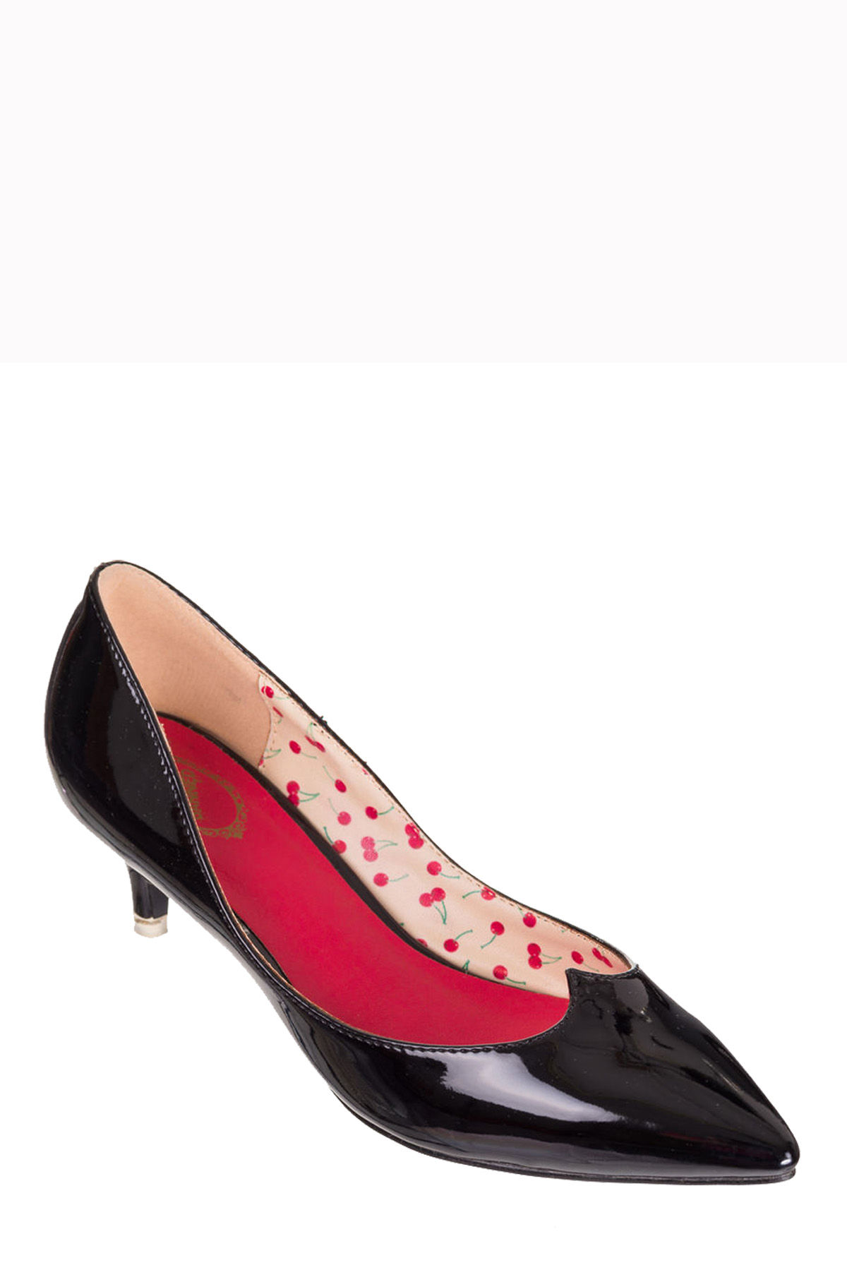 Banned Retro Vilma Black Kitten Heels