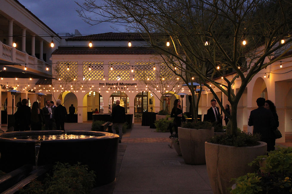 Eye-level view of a vibrant community gathering at an AIAS event