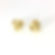 Gold Thin Braid Earring YG