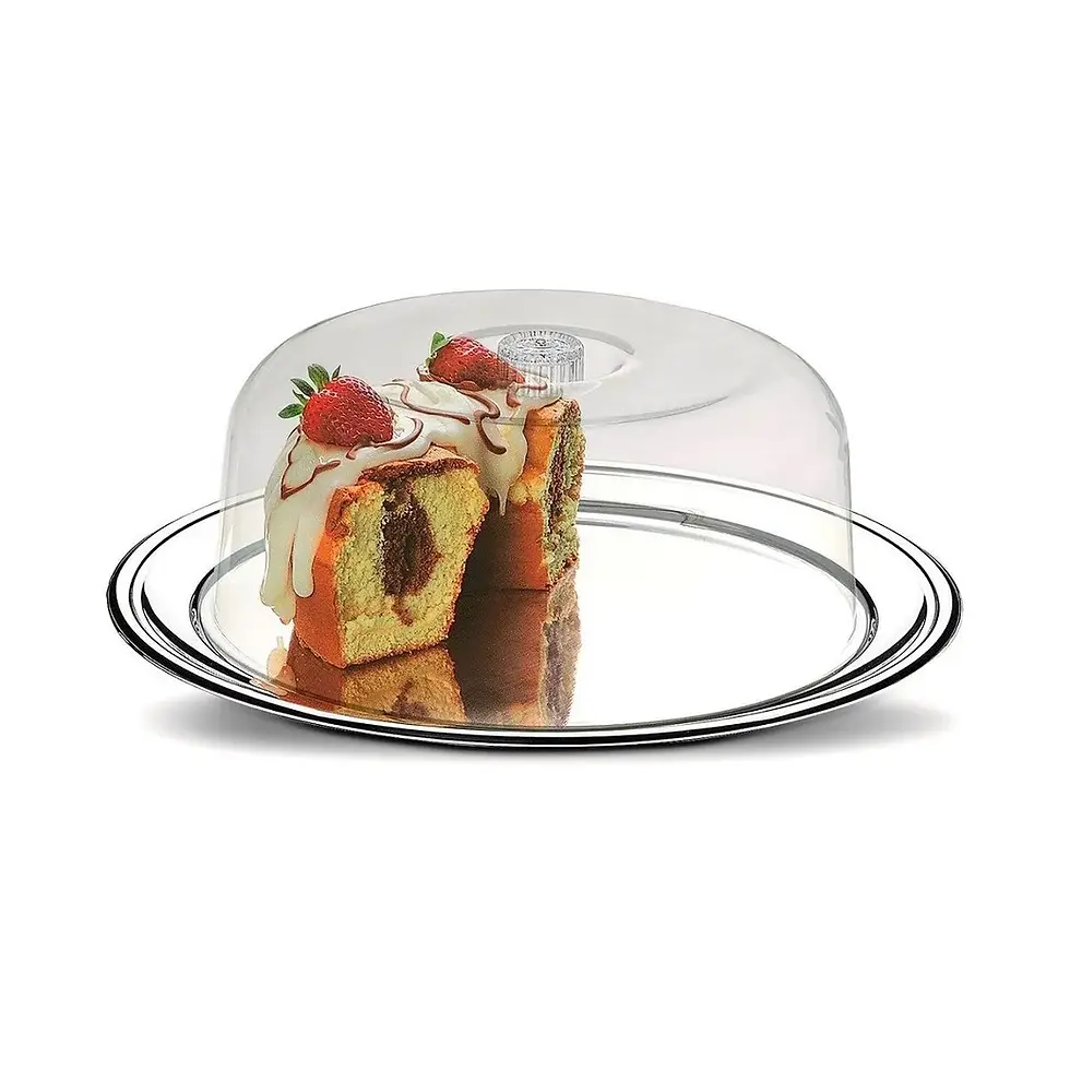 Miniatura: CONJUNTO PARA BOLO 2PCS PETUNIA INOX Ø32x14cm BRINOX
