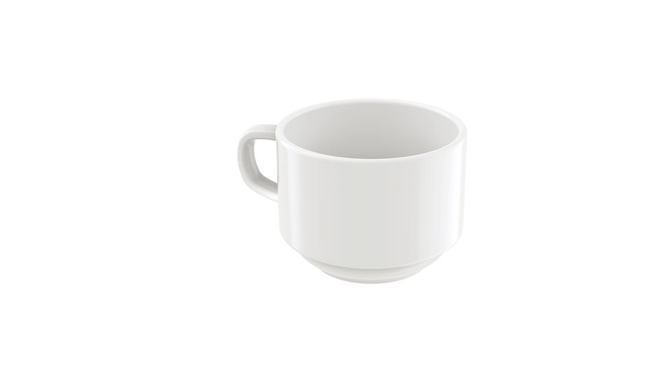 Miniatura: XÍCARA DE CHÁ PORCELANA 240ML SEM PIRES AVULSA TRAMONTINA