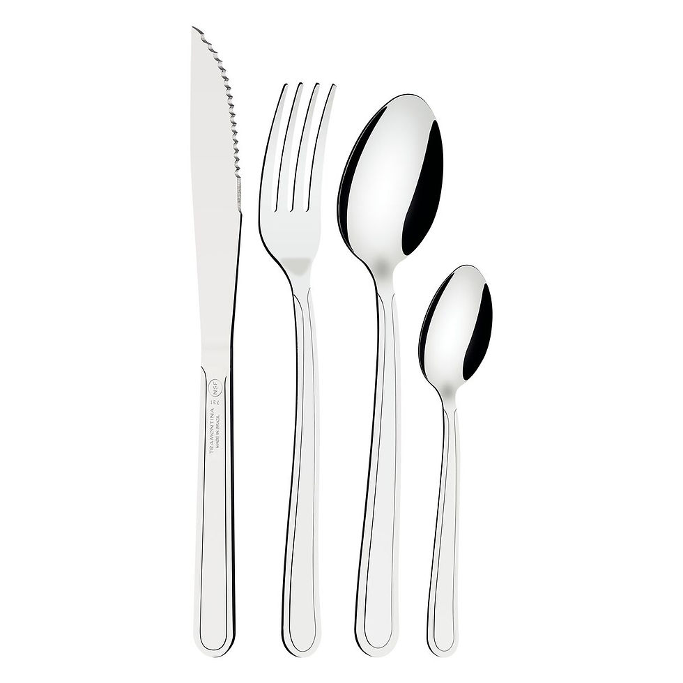 Miniatura: FAQUEIRO INOX 24PC BUZIOS TRAMONTINA